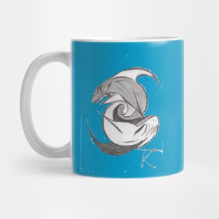 Piscean Sharks Mug